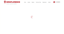 Desktop Screenshot of idroflorence.com